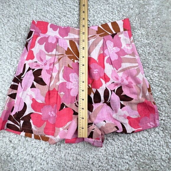 MINKPINK Cali Shorts Pink Floral NEW - Picture 11 of 13